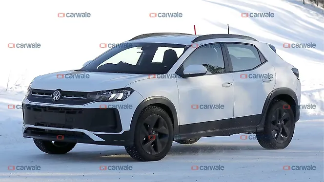 फ़ॉक्सवैगन टेरा एसयूवी लेफ्ट फ्रंट थ्री क्वार्टर