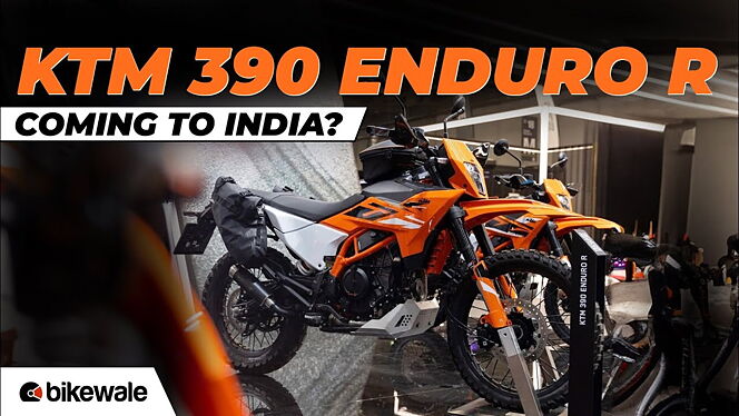 KTM 390 Enduro R Right Front Three Quarter