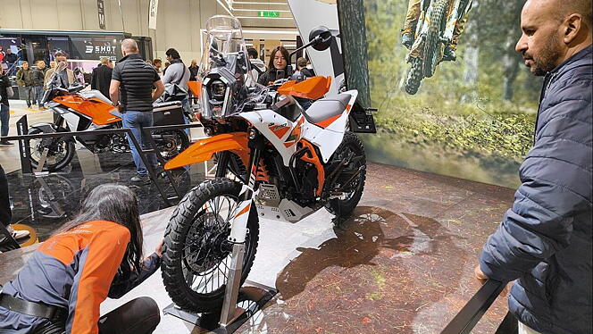 KTM 390 Adventure R Right Side View