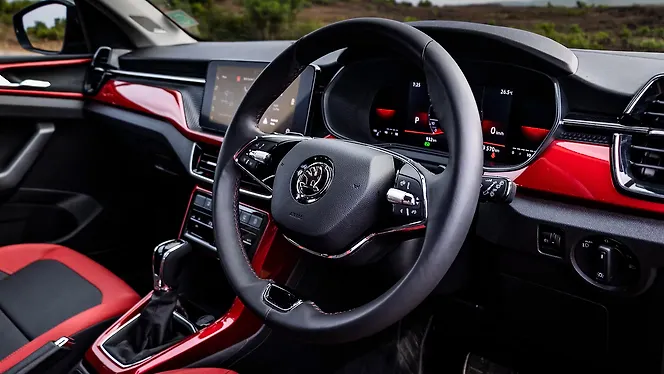 Skoda Kushaq facelift Steering Wheel