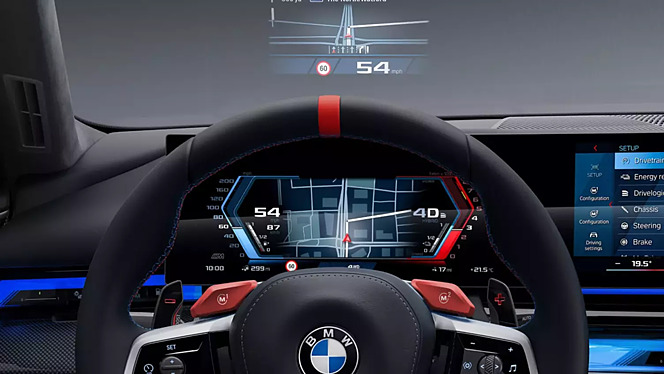 BMW M5 Head-Up Display (HUD)