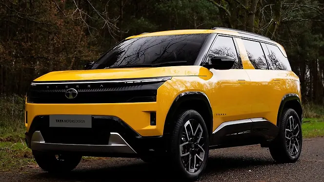 Tata Sierra left front angle