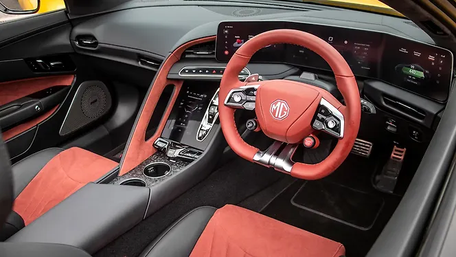 MG Cyberster Dashboard