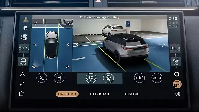 Land Rover Range Rover Velar Range Rover Velar Interior 360 Degree Camera Control
