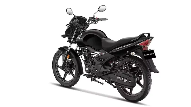 Honda Unicorn Left Rear Three Quarter