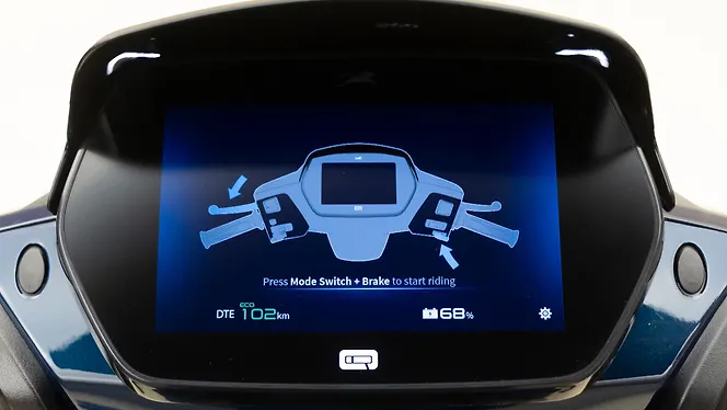 TVS iQube Instrument Cluster