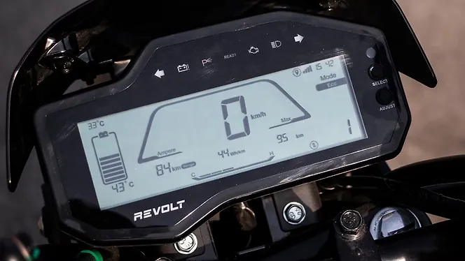 Revolt RV BlazeX Instrument Cluster