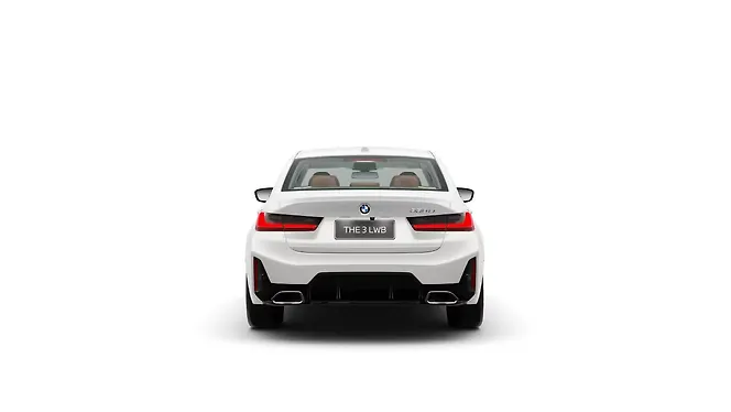 BMW 3 Series LWB Rear View