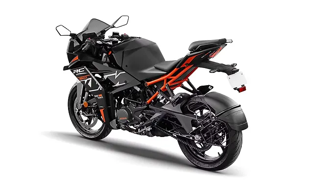 KTM RC 160 Left Rear Three Quarter