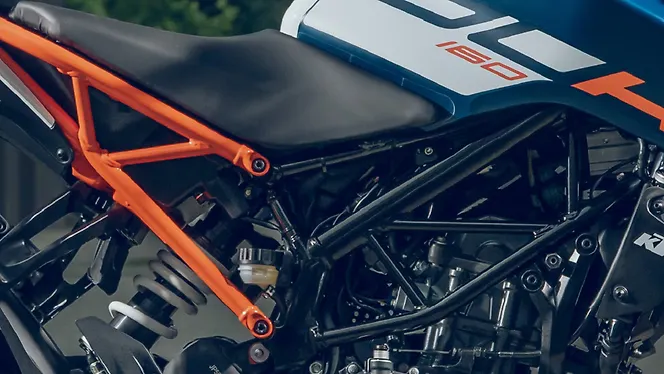KTM 160 Duke Engine From Right
