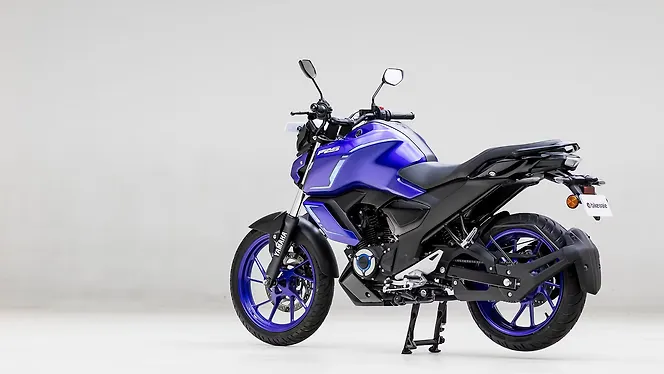 Yamaha FZ S Hybrid Left Rear Three Quarter