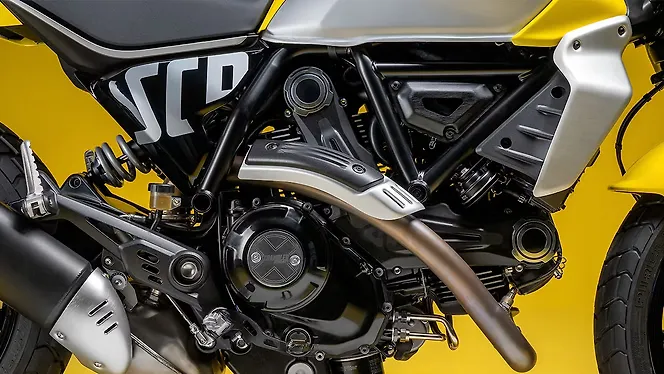 Ducati Scrambler Icon Engine From Right