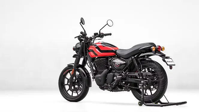 Royal Enfield Hunter 350 Left Rear Three Quarter