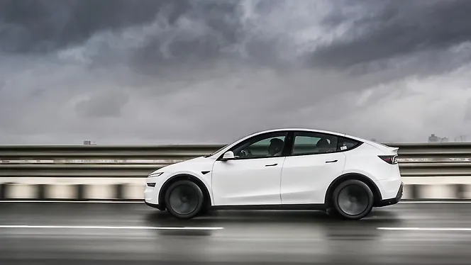 Tesla Model Y Left Side View