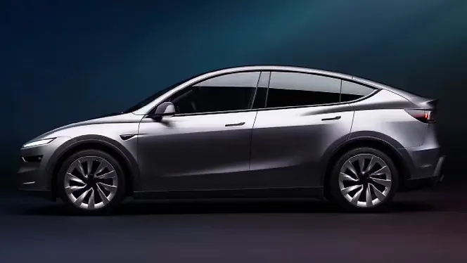 Tesla Model Y Left Side View