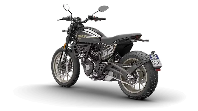 Ducati Scrambler Full Throttle Left Rear Three Quarter