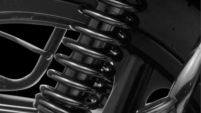 TVS Sport Rear Suspension