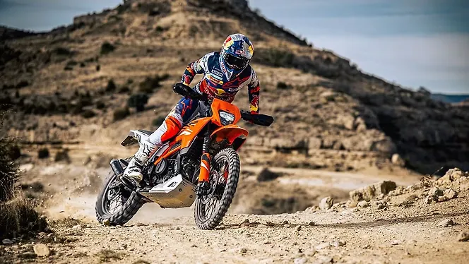 KTM 390 Enduro R Right Front Three Quarter