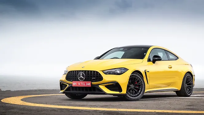 मर्सिडीज़ बेंज़ एएमजी CLE लेफ्ट फ्रंट थ्री क्वार्टर