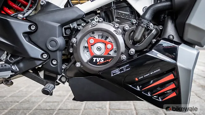 TVS Apache RTR 310 Engine From Right