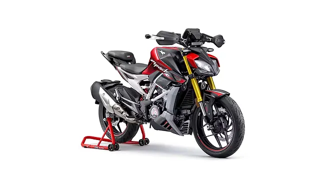 TVS Apache RTR 310 Right Front Three Quarter