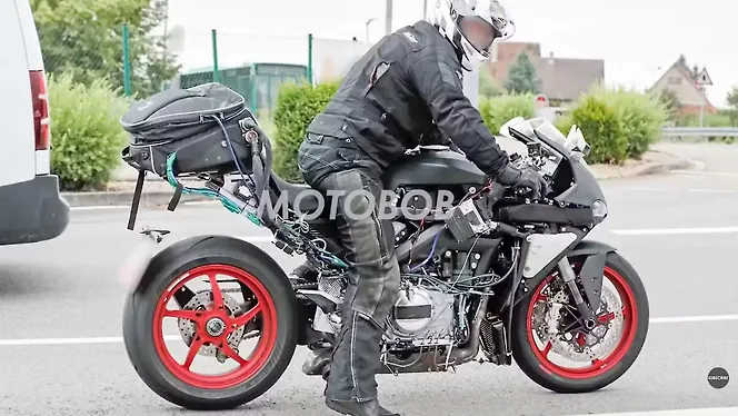 Norton V4 Right Side View