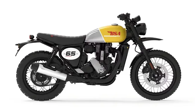 BSA Scrambler 650 Right Side View