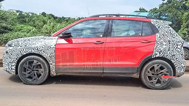Skoda Kushaq facelift Left Side View