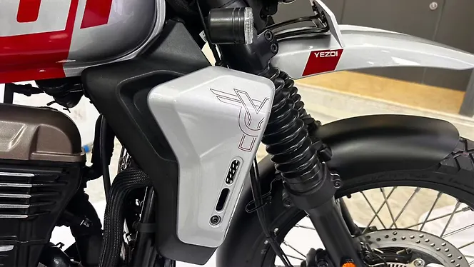 Yezdi Scrambler Front Suspension