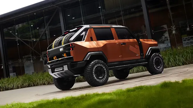 2025 Mahindra Vision SXT Concept back view