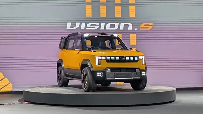 Mahindra Vision S Compact SUV Exterior