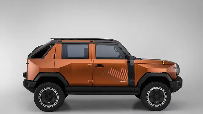 Mahindra Vision SXT Right Side View
