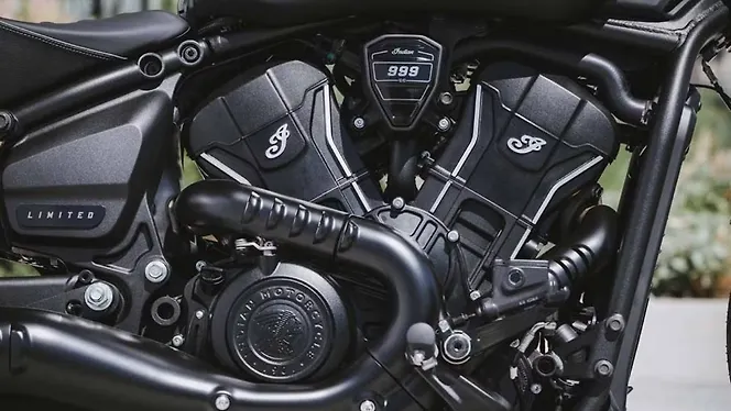 Indian Scout Sixty Bobber Engine From Right