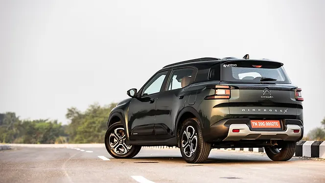 Citroen Aircross X Left Rear Three Quarter Citroen Aircross X Left Rear Three Quarter