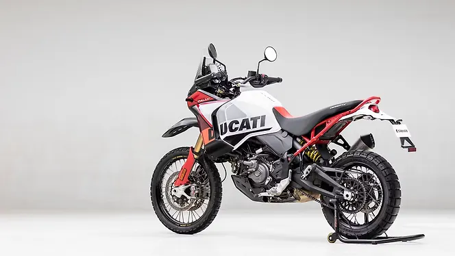 Ducati DesertX Left Rear Three Quarter