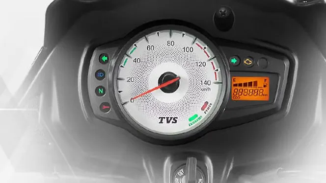 TVS Star City Plus Instrument Cluster