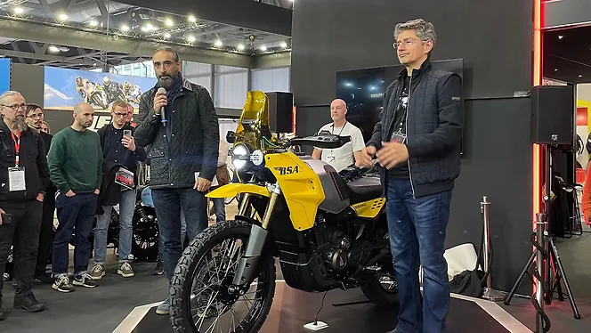 BSA Thunderbolt Front Suspension