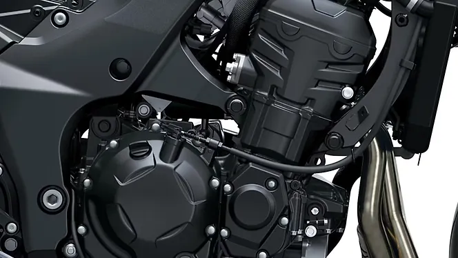 Kawasaki Z1100 Engine From Right