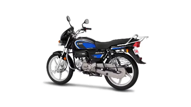 Hero Splendor Plus Left Rear Three Quarter