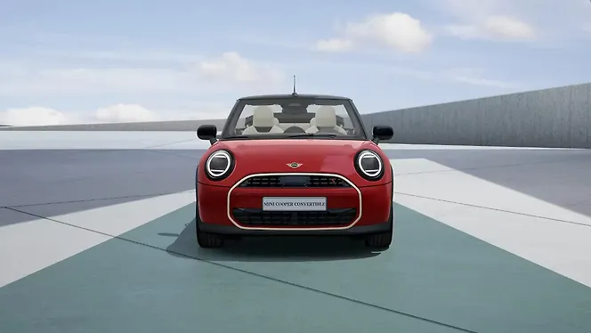Mini Cooper S Convertible Front View