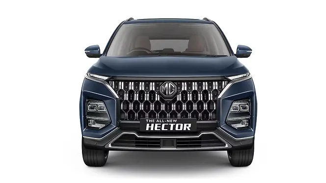 MG Hector Front View
