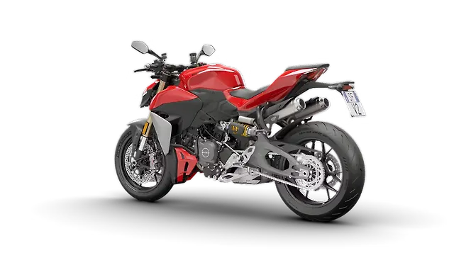 Ducati Streetfighter V2 Left Rear Three Quarter