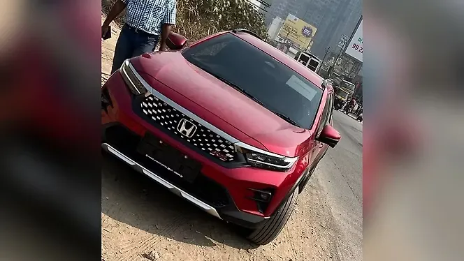 होंडा डब्ल्यूआर-वी सामने का दृश्य