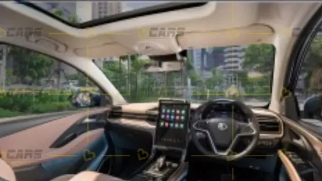 MG Hector Facelift Dashboard