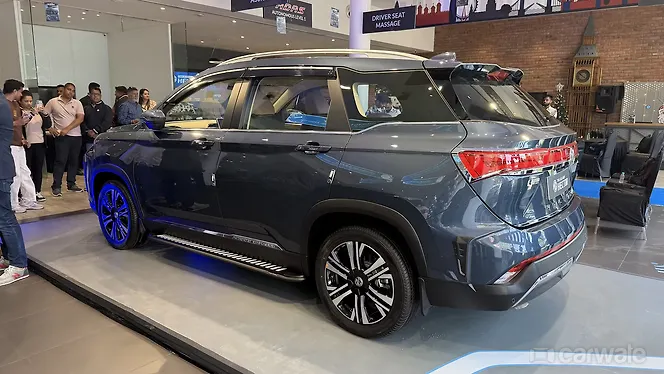 MG Hector Facelift Left Rear Three Quarter