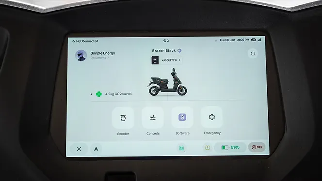 Simple Energy One Gen 2 Instrument Cluster