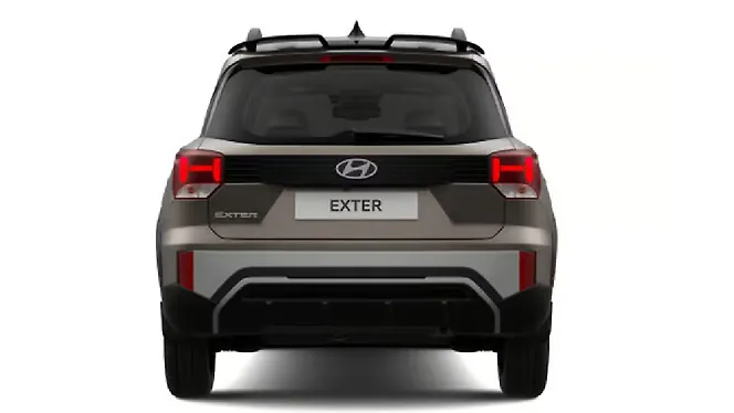 Hyundai Exter Rear View