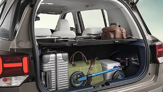 हुंडई एक्सटर बूटस्पेस