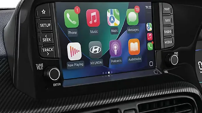 हुंडई एक्सटर इंफोटेनमेंट सिस्टम