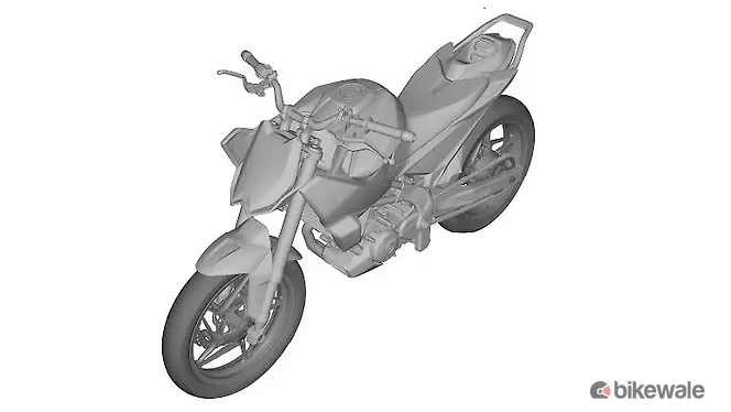 TVS RTS X Left Front Three Quarter
